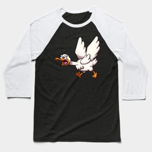Attacking Goose Baseball T-Shirt